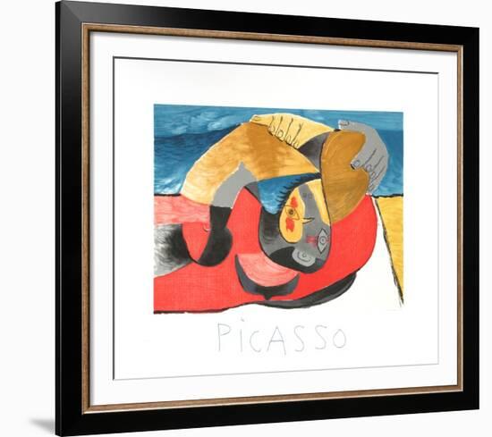 Femme Couchee-Pablo Picasso-Framed Collectable Print