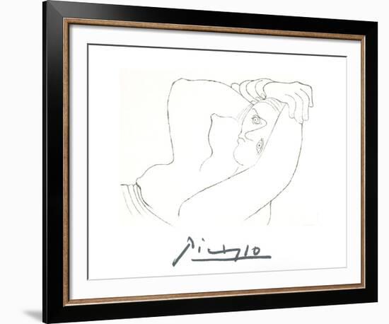 Femme Couchee-Pablo Picasso-Framed Collectable Print