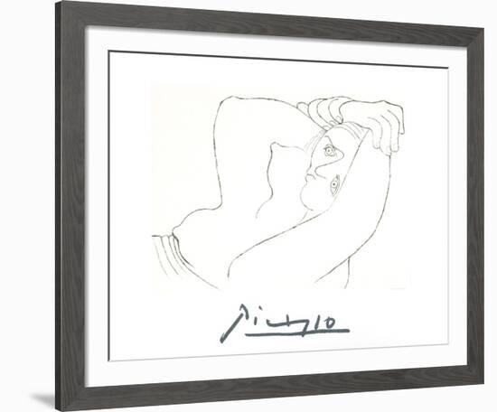 Femme Couchee-Pablo Picasso-Framed Collectable Print