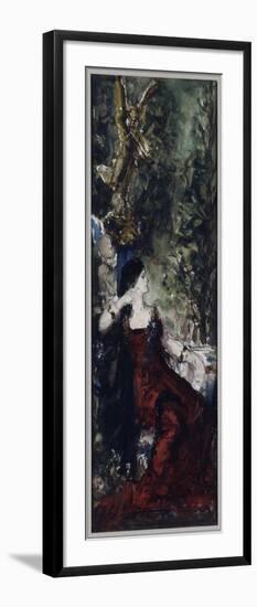 Femme dans un parc-Gustave Moreau-Framed Giclee Print