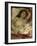 Femme demie-nue, couchée : la rose-Pierre-Auguste Renoir-Framed Giclee Print