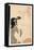 Femme Devergondee Buvant Un Verre De Vin - Serie  A Travers Les Lunettes Moralisatrices Des Parents-Kitagawa Utamaro-Framed Premier Image Canvas