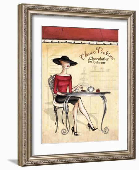 Femme Elegante I-Andrea Laliberte-Framed Art Print