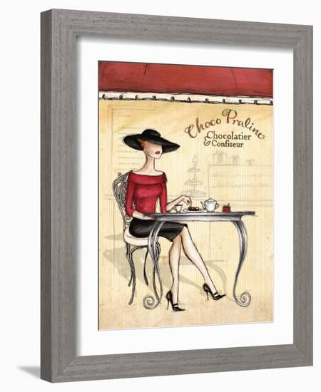 Femme Elegante I-Andrea Laliberte-Framed Art Print