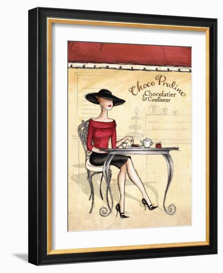 Femme Elegante I-Andrea Laliberte-Framed Art Print