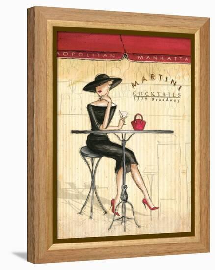 Femme Elegante III-Andrea Laliberte-Framed Stretched Canvas