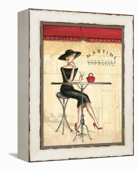 Femme Elegante III-Andrea Laliberte-Framed Stretched Canvas