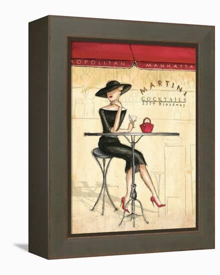 Femme Elegante III-Andrea Laliberte-Framed Stretched Canvas