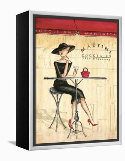 Femme Elegante III-Andrea Laliberte-Framed Stretched Canvas