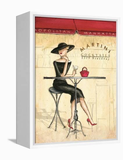 Femme Elegante III-Andrea Laliberte-Framed Stretched Canvas