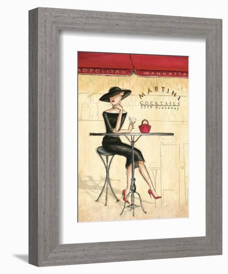 Femme Elegante III-Andrea Laliberte-Framed Premium Giclee Print