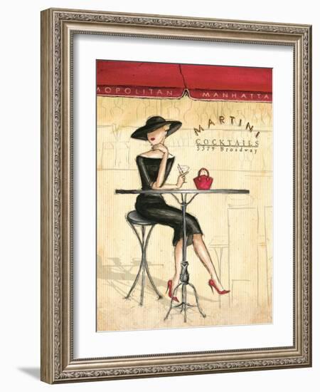 Femme Elegante III-Andrea Laliberte-Framed Art Print