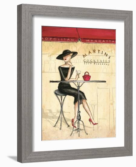 Femme Elegante III-Andrea Laliberte-Framed Art Print