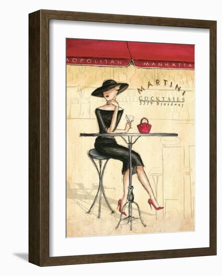 Femme Elegante III-Andrea Laliberte-Framed Art Print