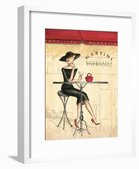 Femme Elegante III-Andrea Laliberte-Framed Art Print