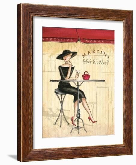 Femme Elegante III-Andrea Laliberte-Framed Art Print