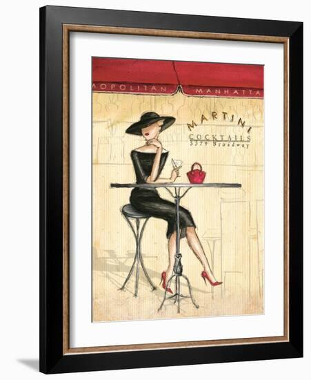 Femme Elegante III-Andrea Laliberte-Framed Art Print