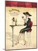 Femme Elegante IV-Andrea Laliberte-Mounted Art Print