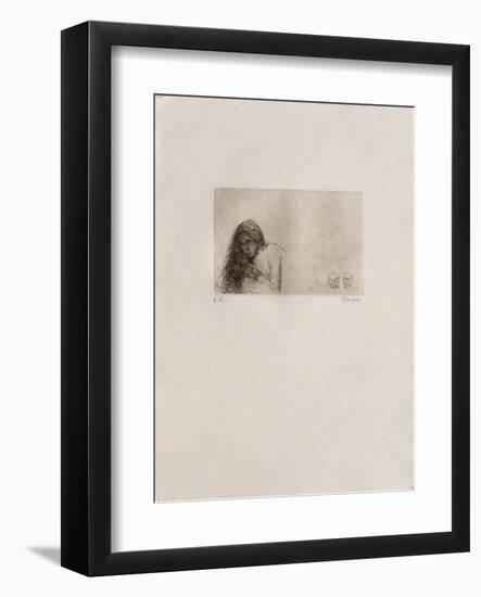 Femme en buste-Ivan Theimer-Framed Collectable Print