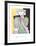 Femme en Vert et Mauve-Pablo Picasso-Framed Collectable Print