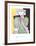 Femme en Vert et Mauve-Pablo Picasso-Framed Collectable Print