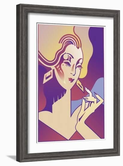 Femme Fatale-David Chestnutt-Framed Giclee Print