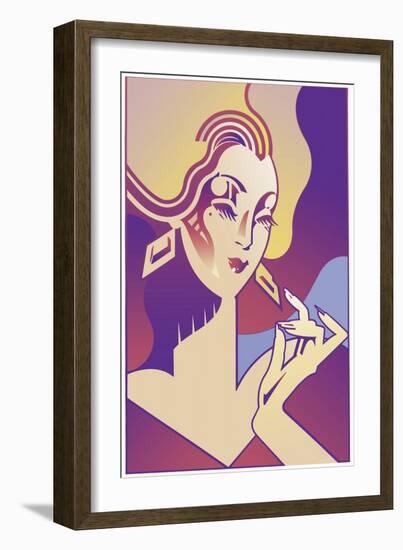 Femme Fatale-David Chestnutt-Framed Giclee Print