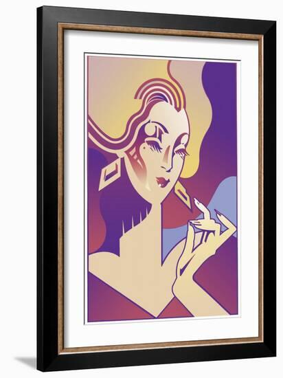 Femme Fatale-David Chestnutt-Framed Giclee Print