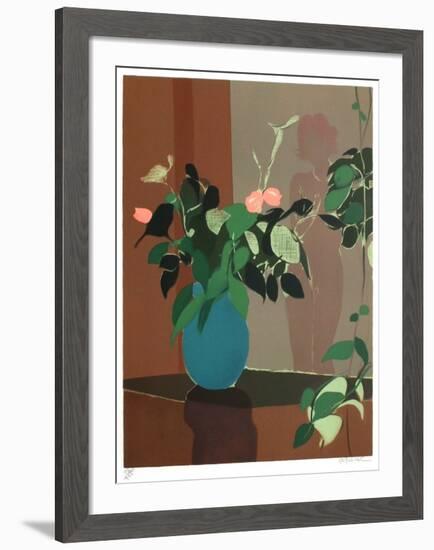 Femme fleur-Alfred Defossez-Framed Limited Edition