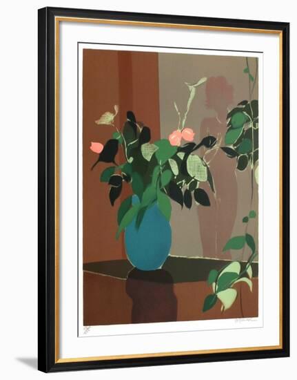 Femme fleur-Alfred Defossez-Framed Limited Edition