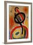 Femme III, c.1965-Joan Miro-Framed Art Print