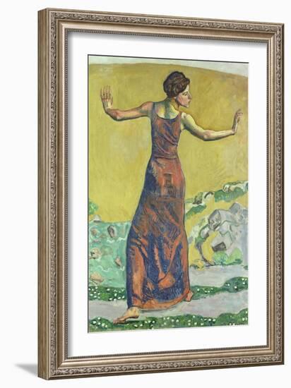 Femme Joyeuse-Ferdinand Hodler-Framed Giclee Print