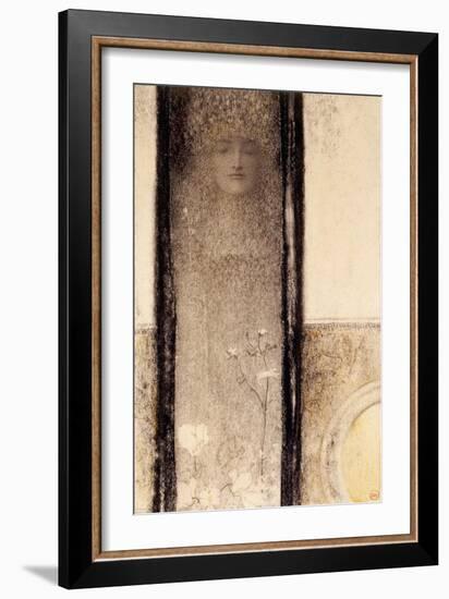 Femme Mysterieuse, c.1909-Fernand Khnopff-Framed Giclee Print