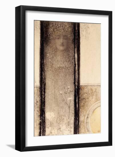 Femme Mysterieuse, c.1909-Fernand Khnopff-Framed Giclee Print