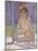 Femme Nue Assise-Theo Rysselberghe-Mounted Giclee Print