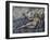 Femme nue au miroir-Paul Cézanne-Framed Giclee Print