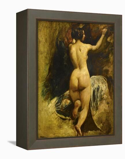 Femme nue de dos-William Etty-Framed Premier Image Canvas