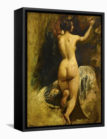 Femme nue de dos-William Etty-Framed Premier Image Canvas