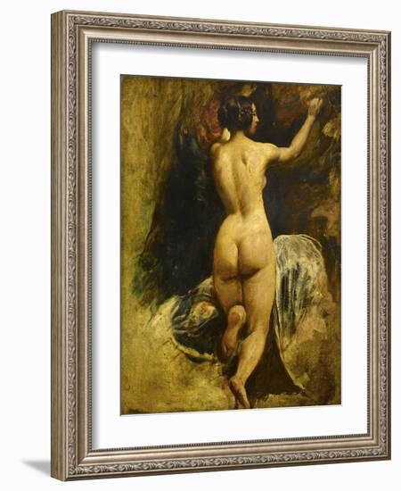 Femme nue de dos-William Etty-Framed Giclee Print