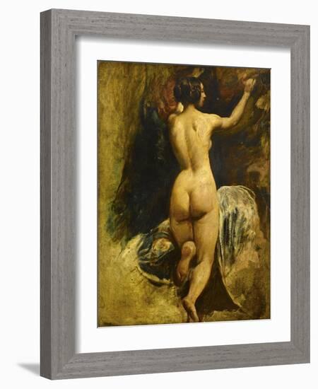 Femme nue de dos-William Etty-Framed Giclee Print