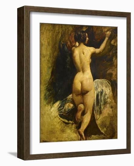 Femme nue de dos-William Etty-Framed Giclee Print