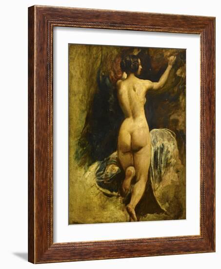 Femme nue de dos-William Etty-Framed Giclee Print