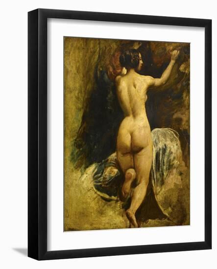 Femme nue de dos-William Etty-Framed Giclee Print