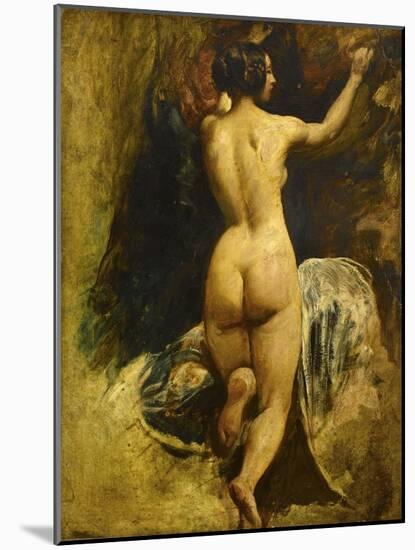 Femme nue de dos-William Etty-Mounted Giclee Print