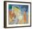 Femme Nue Lisant, 1915-Robert Delaunay-Framed Premium Giclee Print