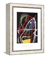 Femme, Oiseaux, 1976-Joan Miro-Framed Stretched Canvas