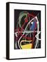 Femme, Oiseaux, 1976-Joan Miro-Framed Stretched Canvas