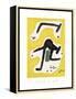 Femme, Oiseaux, Etoile, 1978-Joan Miro-Framed Stretched Canvas