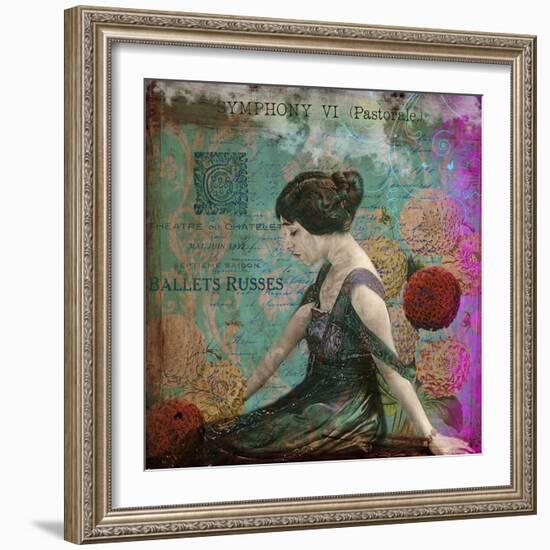 Femme Paris VIII-Sandy Lloyd-Framed Art Print