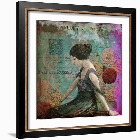 Femme Paris VIII-Sandy Lloyd-Framed Art Print